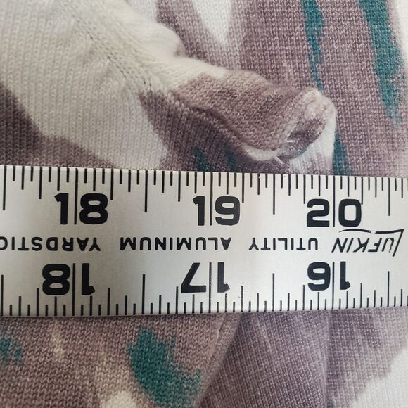 NWT INC International Concepts Women's XL Sequined Blurred Lilies Cardigan - Picture 12 of 15